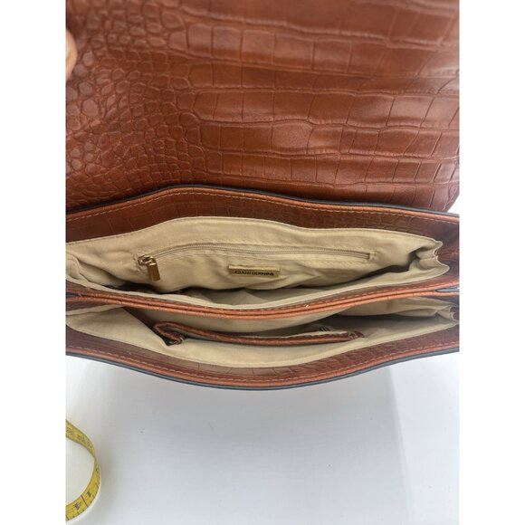 Giani Bernini Croco Envelope Crossbody Pre - Owned Great Condition - Picture 5 of 7
